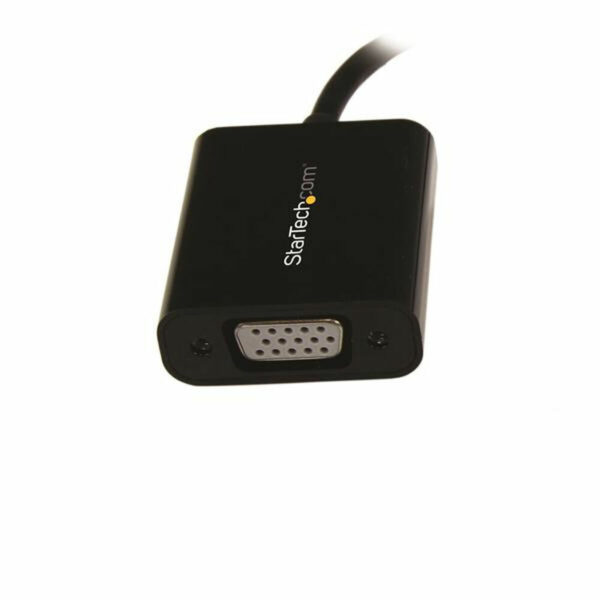Adapter Mini DisplayPort an VGA Startech MDP2VGA2             Schwarz 180 cm – Bild 2