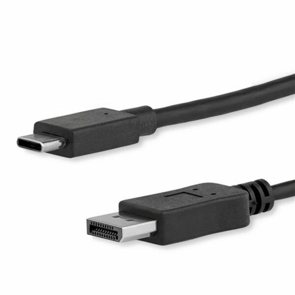 USB-C-zu-DisplayPort-Adapter Startech CDP2DPMM6B           (1,8 m) Schwarz – Bild 2