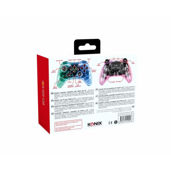 Gaming Controller KONIX Crystal – Bild 5