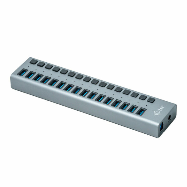 Hub USB i-Tec U3CHARGEHUB16 Grau 90 W – Bild 2
