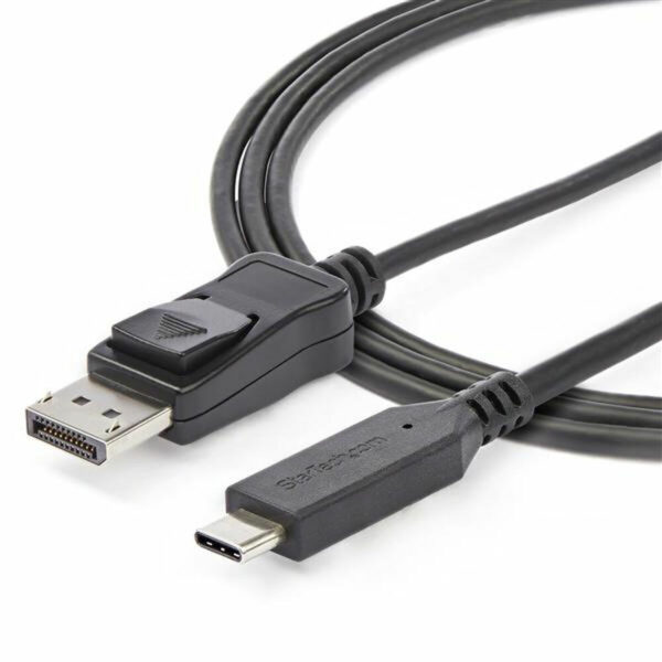USB-C-zu-DisplayPort-Adapter Startech CDP2DP146B 1,8 m Schwarz – Bild 2