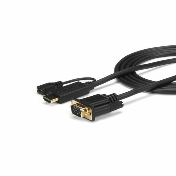Videospiel Aufnahmegerät Startech HD2VGAMM6            HDMI VGA D-sub Mikro USB – Bild 2