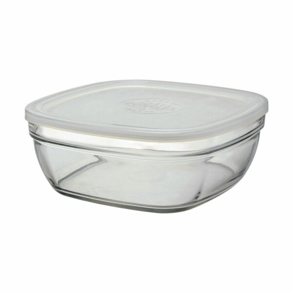 Viereckige Lunchbox mit Deckel Duralex FreshBox 3 L 23 x 23 x 9 cm (4 Stück) – Bild 2