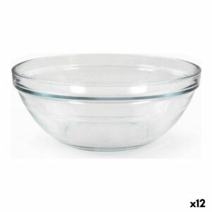 Salatschüssel Duralex Lys Durchsichtig Kristall 2,4 L (12 Stück)