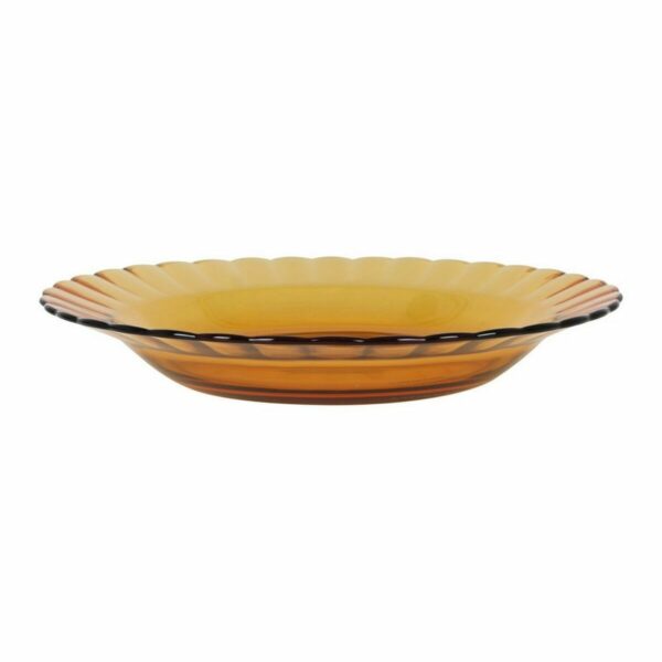 Suppenteller Duralex Picardie Kristall Bernstein Ø 23 cm (48 Stück) – Bild 2