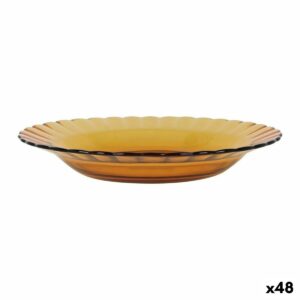 Suppenteller Duralex Picardie Kristall Bernstein Ø 23 cm (48 Stück)
