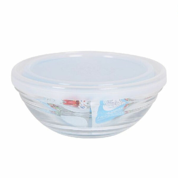 Runde Lunchbox mit Deckel Duralex FreshBox Durchsichtig Ø 14 cm (12 Stück) – Bild 2