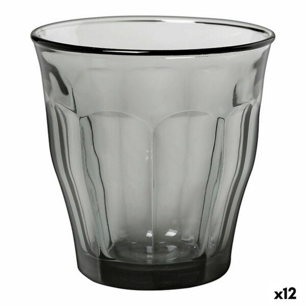 Gläserset Duralex Picardie Grau 6 Stücke 250 ml (12 Stück)