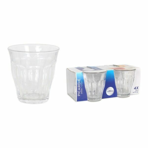 Gläserset Duralex Picardie Durchsichtig 4 Stücke 130 ml (12 Stück) – Bild 2