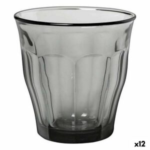Gläserset Duralex Picardie Grau 4 Stücke 310 ml (12 Stück)