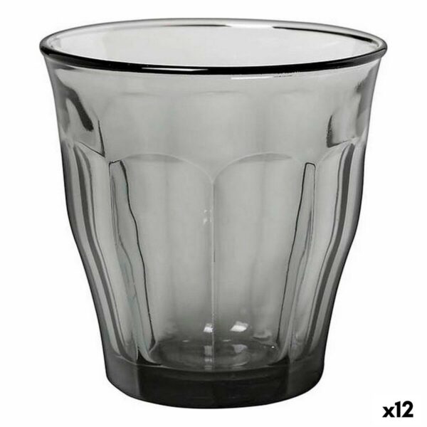 Gläserset Duralex Picardie Grau 4 Stücke 310 ml (12 Stück)