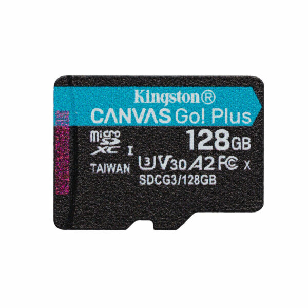 Mikro SD Speicherkarte mit Adapter Kingston SDCG3/128GBSP 128GB – Bild 2
