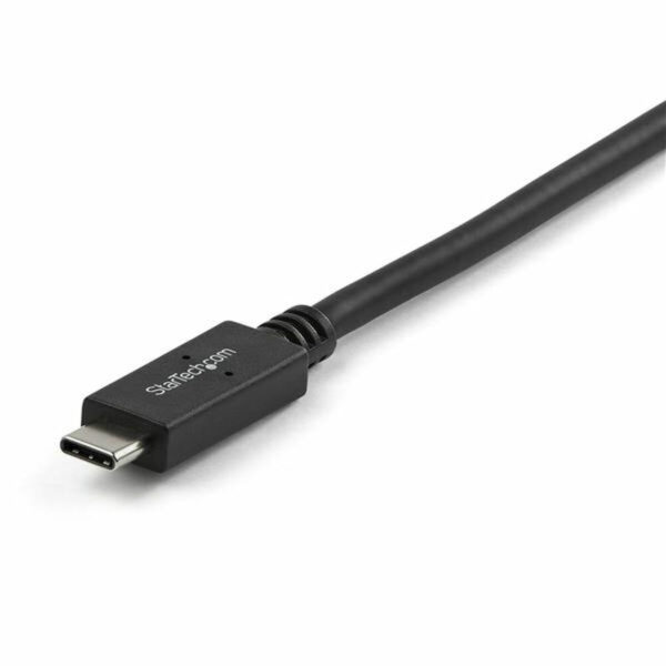 USB A zu USB-C-Kabel Startech USB31AC1M            Schwarz – Bild 2