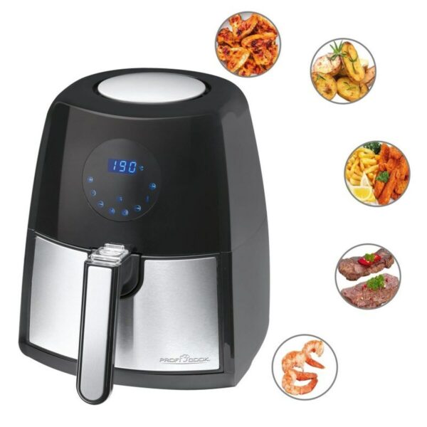 Heißluftfritteuse Proficook PC-FR 1147 H Schwarz 1500 W 2,5 L – Bild 2