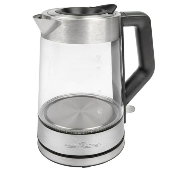 Wasserkocher Proficook PC-WKS 1190 G Silberfarben 2200 W 1,7 L – Bild 5