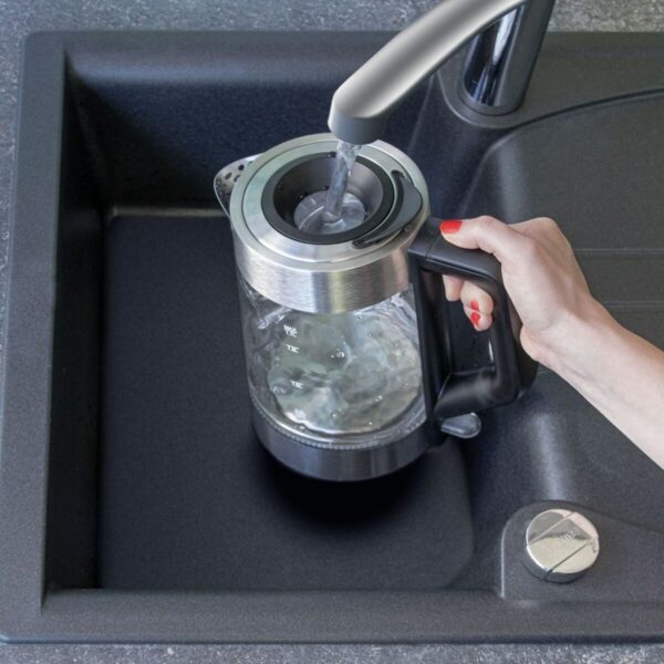 Wasserkocher Proficook PC-WKS 1190 G Silberfarben 2200 W 1,7 L – Bild 2