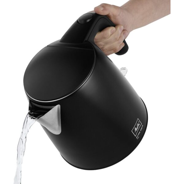 Wasserkocher Melitta PRIME AQUA MINI BLACK EDITION 1 Schwarz Edelstahl plástico,acero inoxidable 2200 W 1,7 L