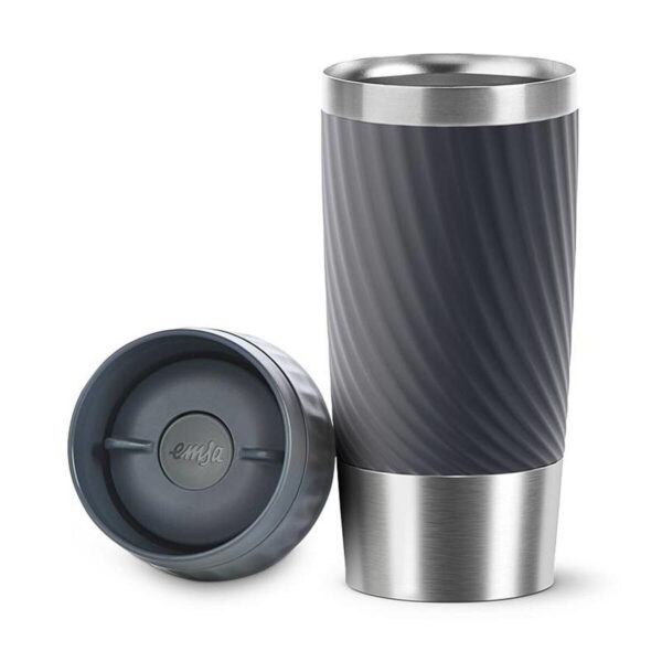 Reise-Thermoskanne Emsa EASY TWIST Anthrazit – Bild 2