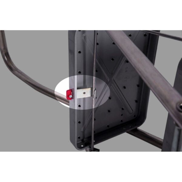 2-stufige Klappleiter Krause 130860 Grau Silberfarben Schwarz/Blau Aluminium – Bild 8
