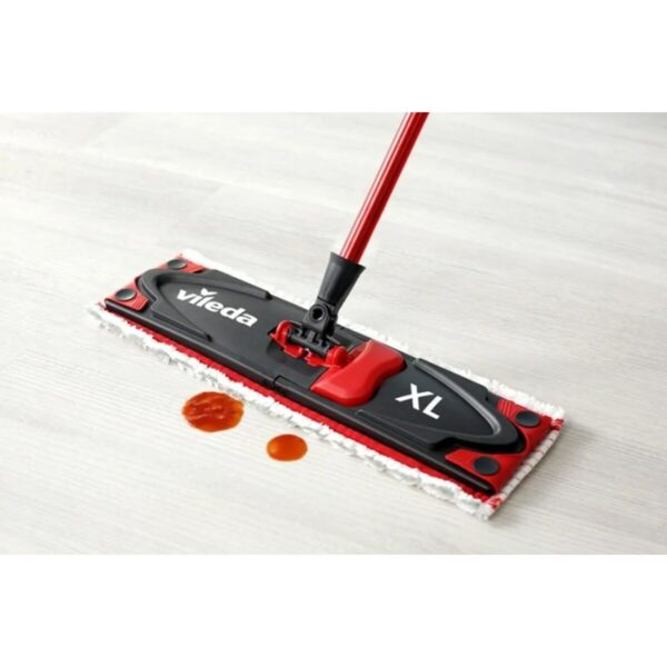 Schrubber Vileda Ultramax XL Box Schwarz Rot Mikrofaser – Bild 6