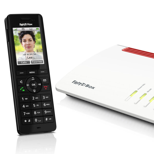 Festnetztelefon Fritz! X6 Schwarz – Bild 2