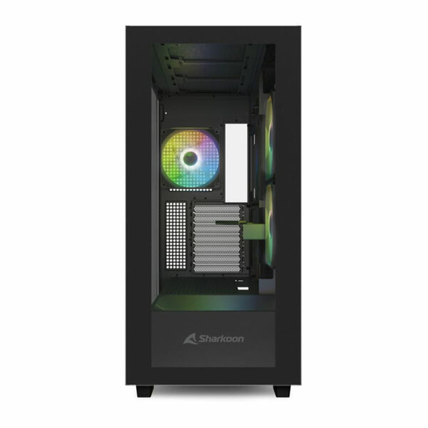 ATX Semi-Tower Gehäuse Sharkoon Rebel C60 Schwarz – Bild 3