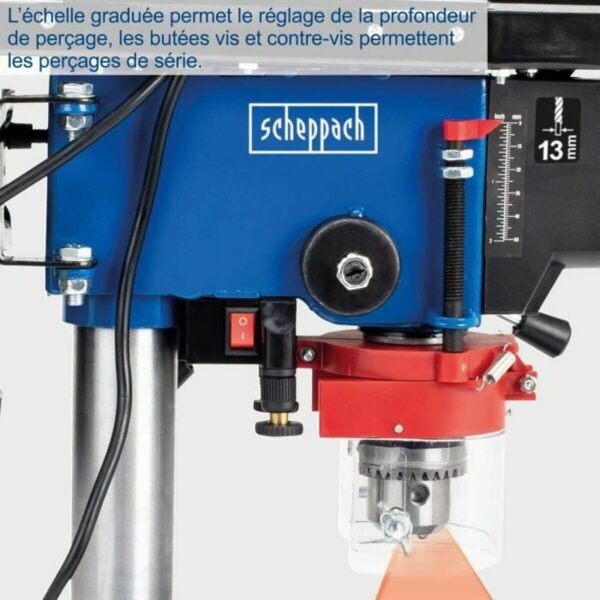 Schraubendreher Scheppach DP16VLS 500 W 230-240 V – Bild 4