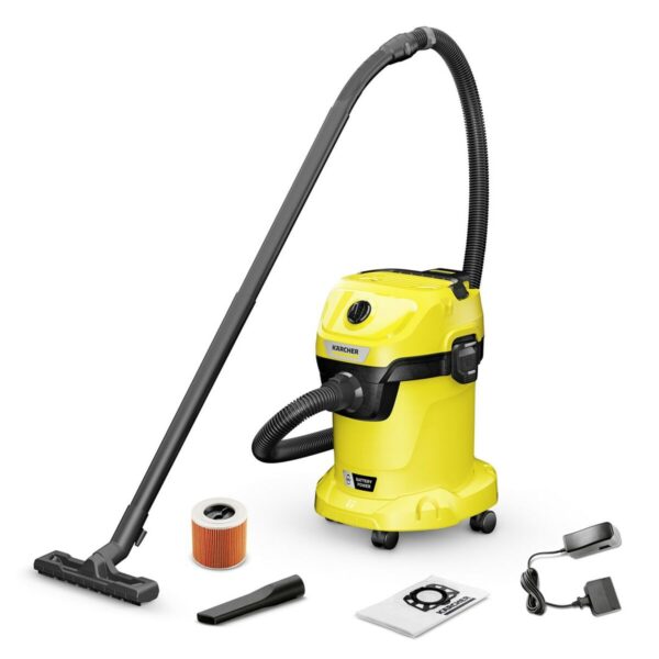Kabelloser Staubsauger Kärcher 1.628-551.0 Gelb Schwarz 225 W – Bild 2