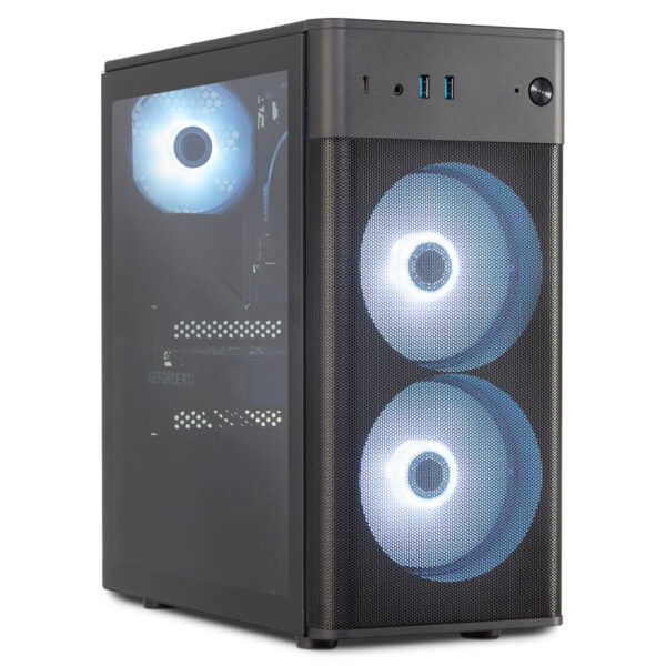 Desktop PC Medion ERAZER P45 AMD Ryzen 5 5500U 16 GB RAM 1 TB SSD Nvidia Geforce RTX 4060 – Bild 2