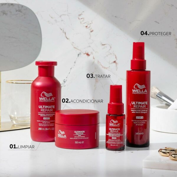 Anti-Frizz-Maske Wella Ultimate Repair 500 ml – Bild 2