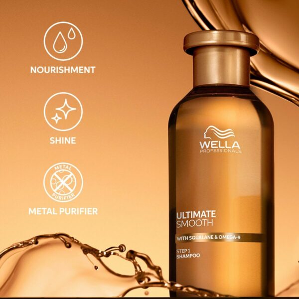 Shampoo Wella Ultimate Smooth 1 L – Bild 2
