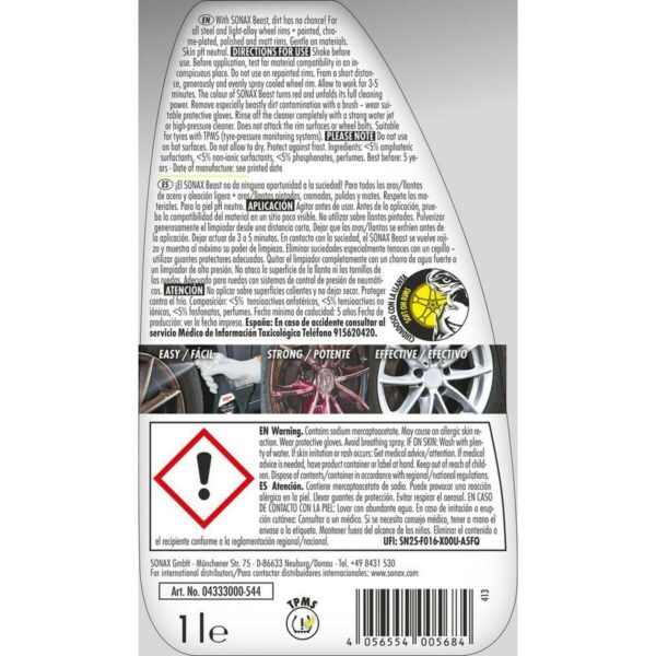Reifenreiniger Sonax Beast 1 L – Bild 2