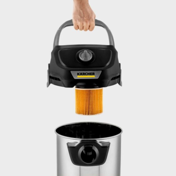 Staubsauger Kärcher 1.628-449.0 Silberfarben 1000 W – Bild 7