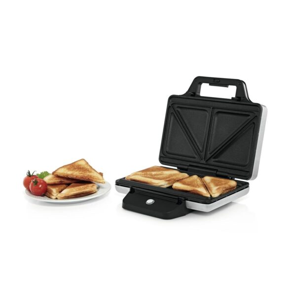 Sandwichmaker WMF 415150011 Schwarz Silberfarben 800 W – Bild 3