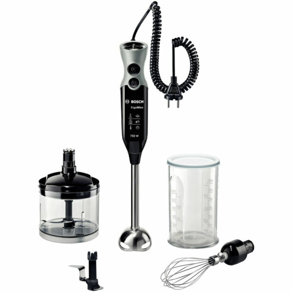 Handrührgerät BOSCH MSM67170 Schwarz Silberfarben 750 W – Bild 2