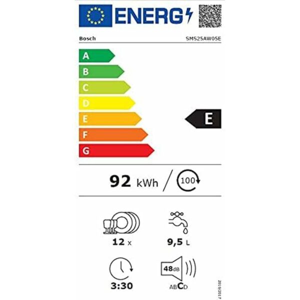 Geschirrspüler BOSCH SMS25AW05E Weiß 60 cm – Bild 6
