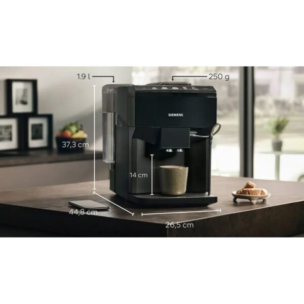 Superautomatische Kaffeemaschine Siemens AG TP511R09 Schwarz 1500 W 15 bar 1,9 L – Bild 3