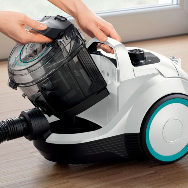 Beutelloser Staubsauger BOSCH BGC21HYG1 Weiß Schwarz 550 W – Bild 5