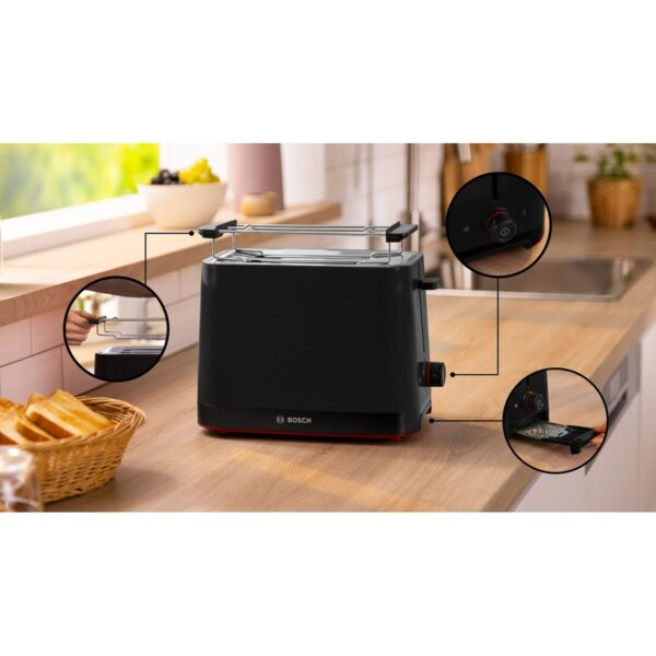 Toaster BOSCH TAT 3M123 950 W – Bild 2