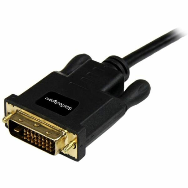 Adapter Mini DisplayPort an DVI Startech MDP2DVIMM6B          (1,8 m) Schwarz 1.8 m – Bild 2
