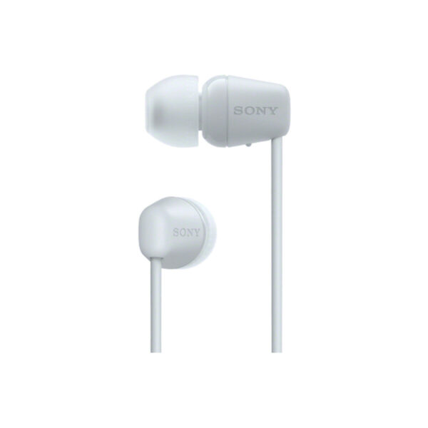 Bluetooth-Kopfhörer Sony WI-C100 Weiß (1 Stück) – Bild 2