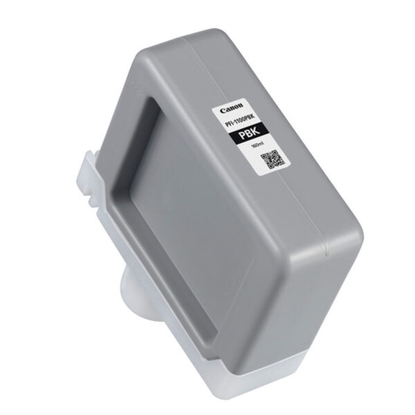 Original Tintenpatrone Canon PFI-1100PBK Schwarz – Bild 2