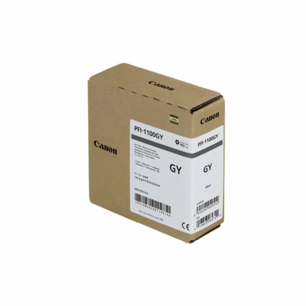Original Tintenpatrone Canon PFI-1100GY Grau – Bild 3
