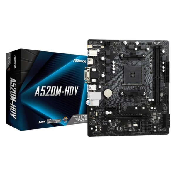 Motherboard ASRock A520M-HDV AMD AM4 – Bild 2