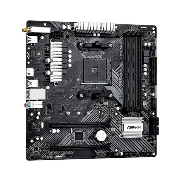 Motherboard ASRock B450M/AC R2.0 AMD B450 AMD AM4 – Bild 4