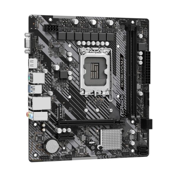 Motherboard ASRock H610M-HVS/M.2 R2.0 INTEL H610 LGA 1700 – Bild 2