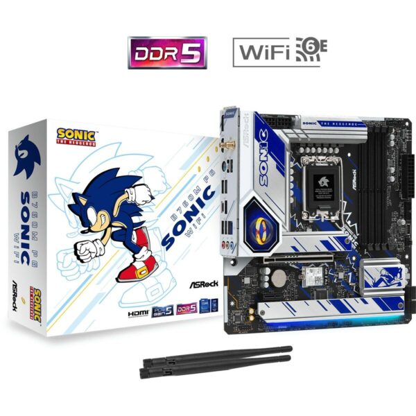 Motherboard ASRock B760M PG SONIC WIFI Intel B760 LGA 1700 – Bild 5