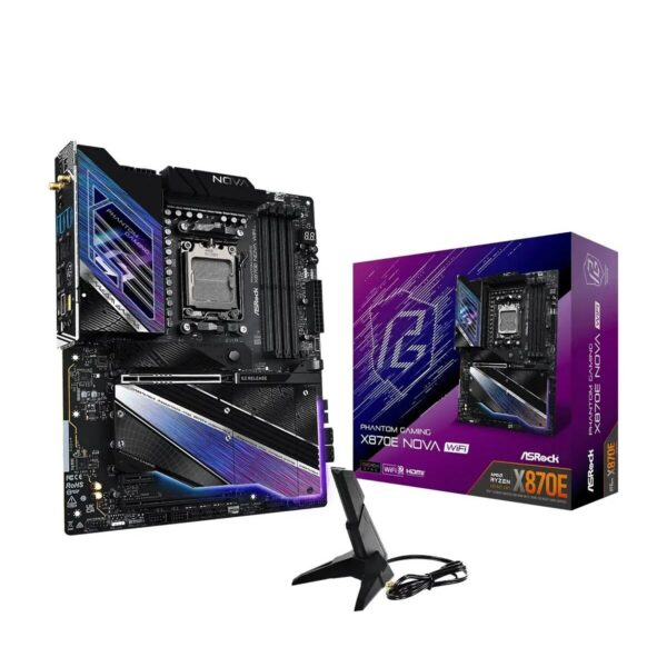 Motherboard ASRock X870E Nova WiFi Intel Wi-Fi 6 AMD AM5 AMD X870 (AMD AM5) – Bild 4
