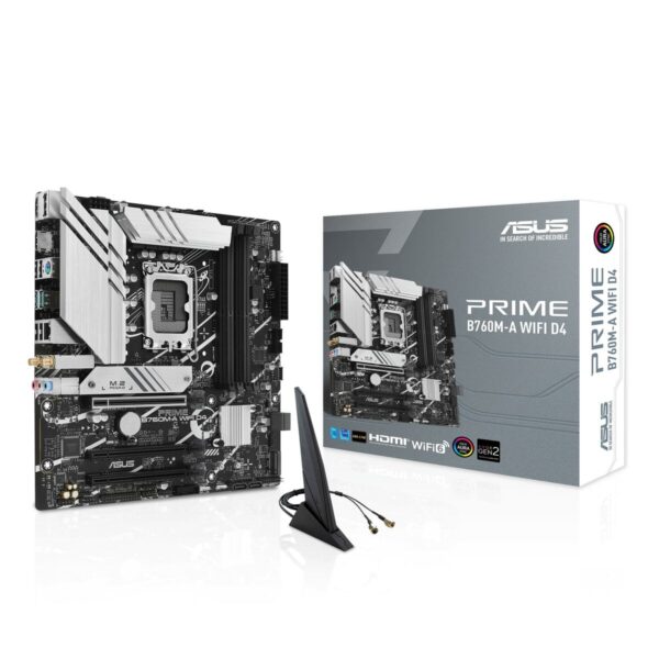 Motherboard Asus PRIME B760M-A WIFI D4 LGA 1700 Intel B760 – Bild 2