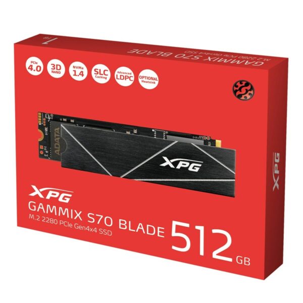 Festplatte Adata GAMMIX S70 BLADE 512 GB SSD – Bild 6